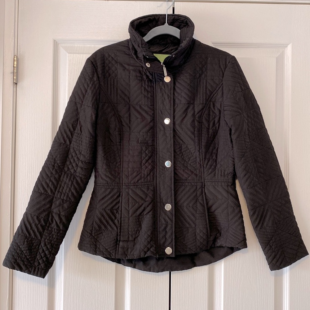 Weatherproof Quilted Black Jacket